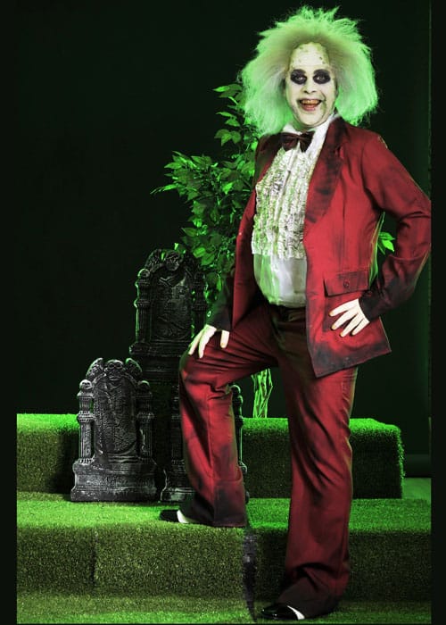 beetlejuice in wedding suit